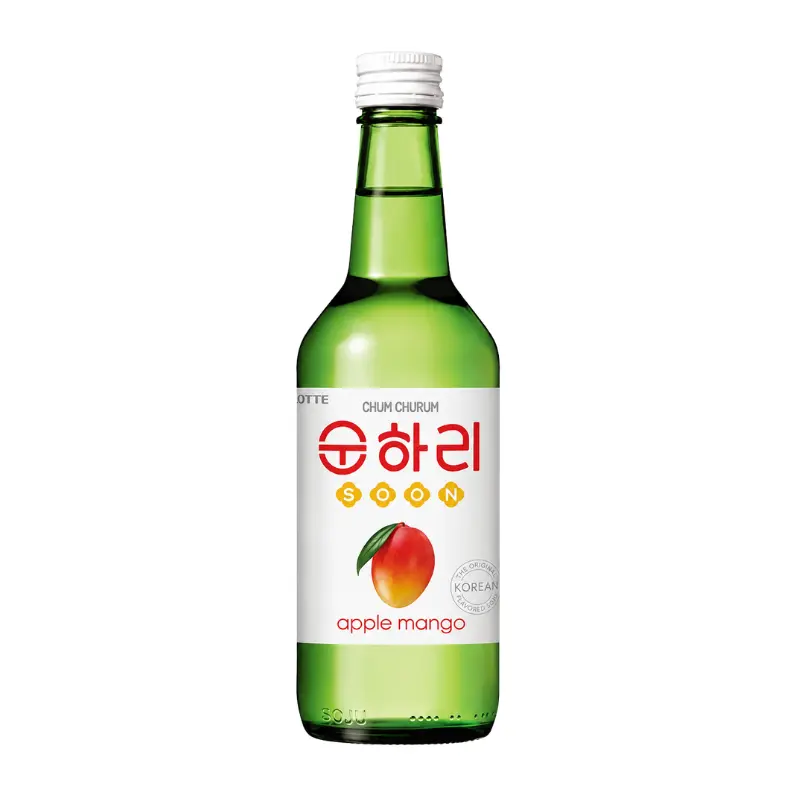 Soju coréen saveur pomme & mangue 12% - CHUM CHURUM - 350ml