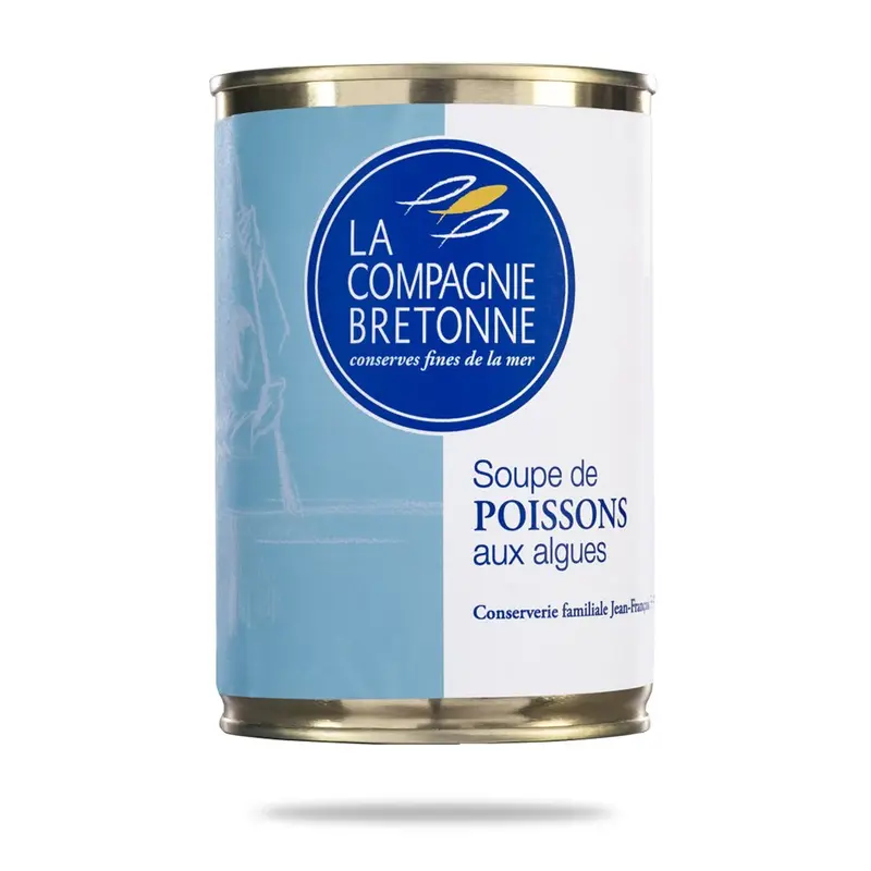 Soupe de poissons aux algues