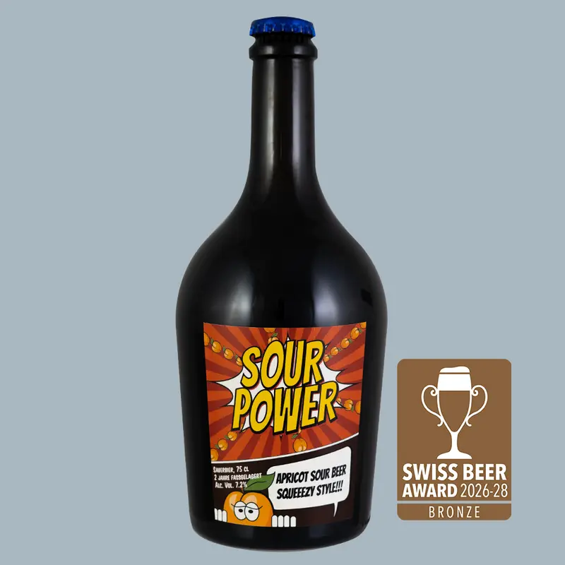 Sour Power 0.75 l – Fassgelagertes Aprikosen Sauerbier