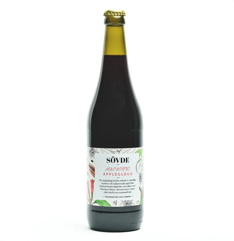 SÖVDE Musteri Äppelglögg - Mulled Applemust Non Alcoholic 65cl