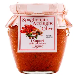 Spaghettata Acciughe e Olive 180g
