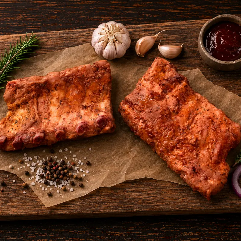 Spareribs - (sous-vide gegart)
