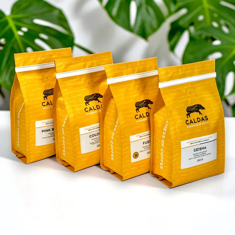 Spezialitätenkaffe Set – Vier Single Source Spezialitätenkaffees aus Kolumbien