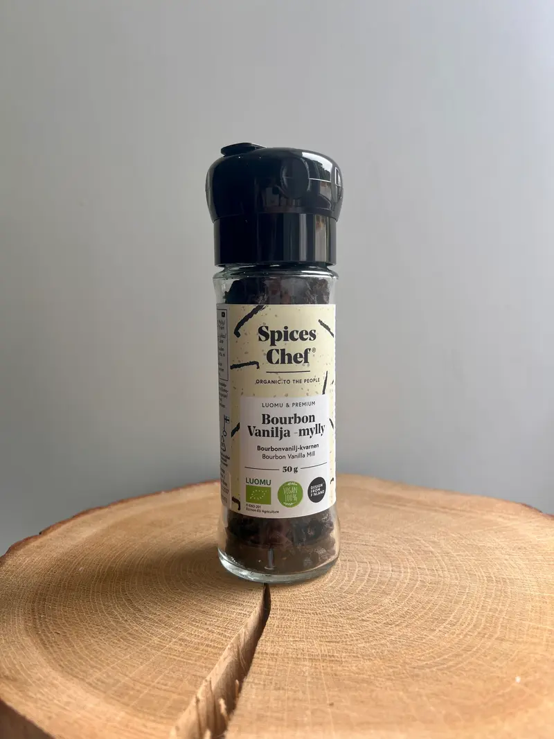 Spices Chef Bourbon Vanille Mühle Bio 50g