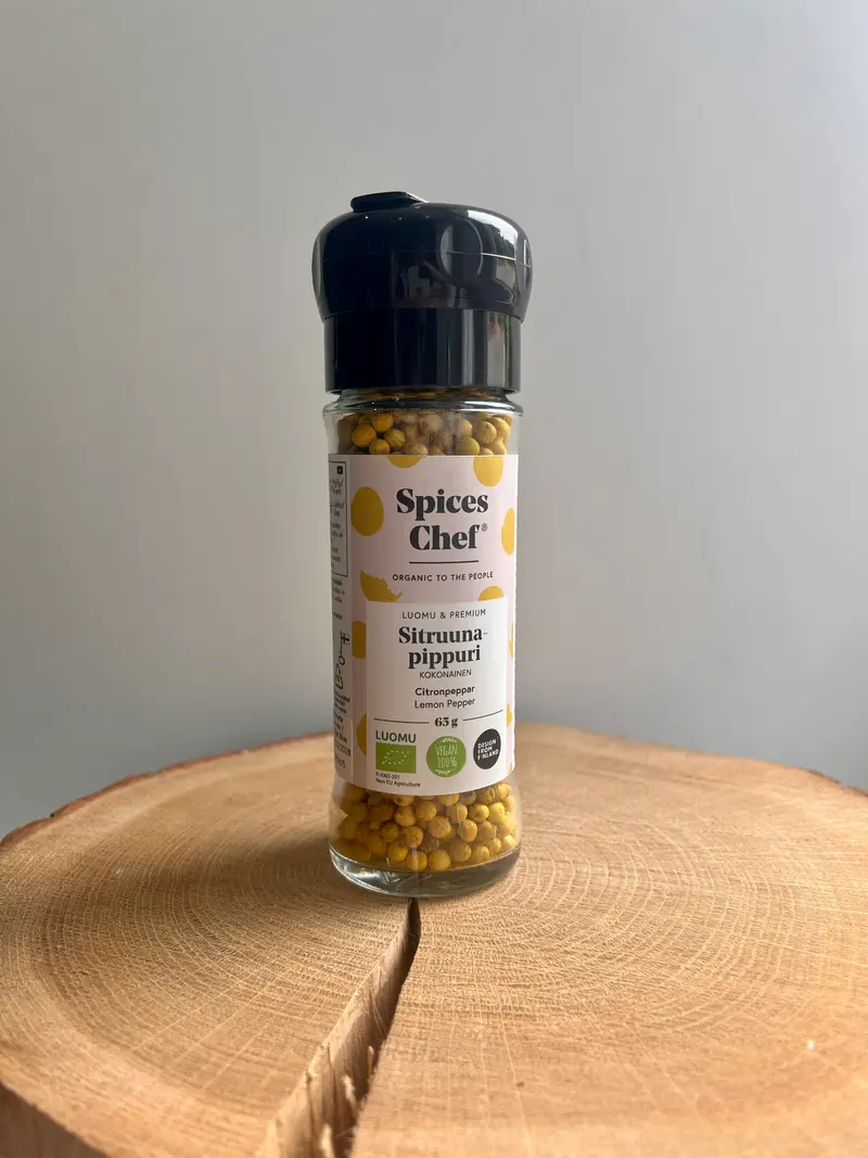 Spices Chef Zitronenpfeffer Mühle Bio 65g