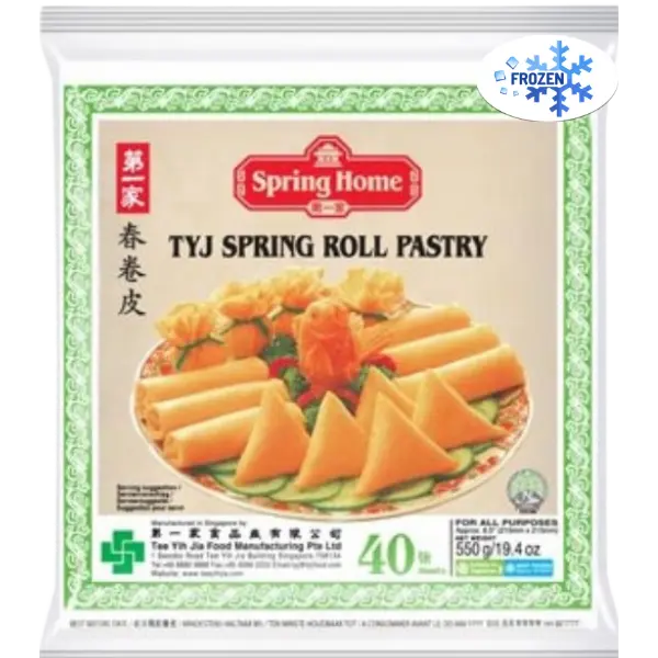 Spring roll pastry sheet - 215 mm - 550 g