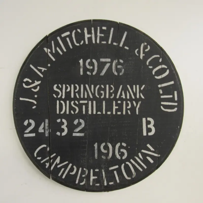 Springbank Fassdeckel
