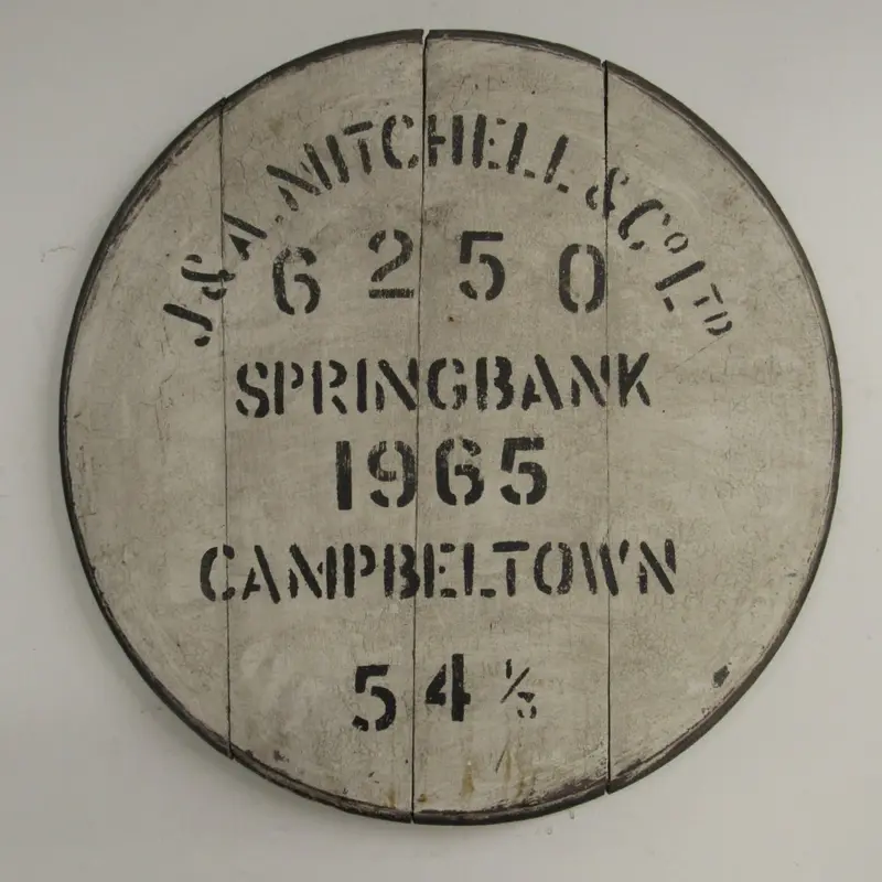 Springbank Fassdeckel