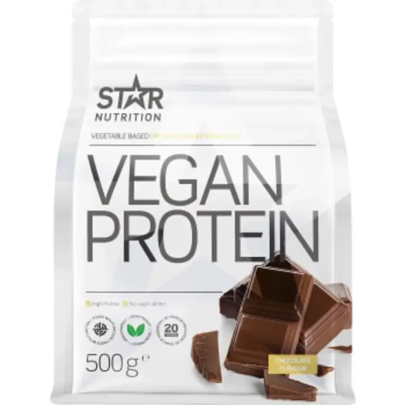 Star Nutrition Vegan Protein powder chocolate 500g