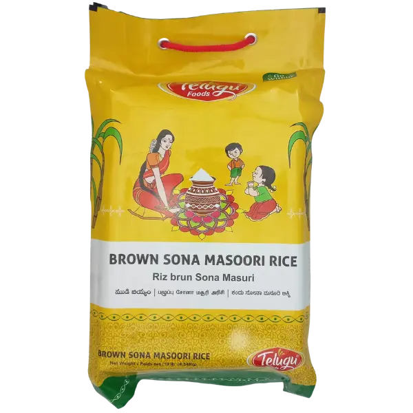 STF Brown Sona Masoori Rice - 5 Kg