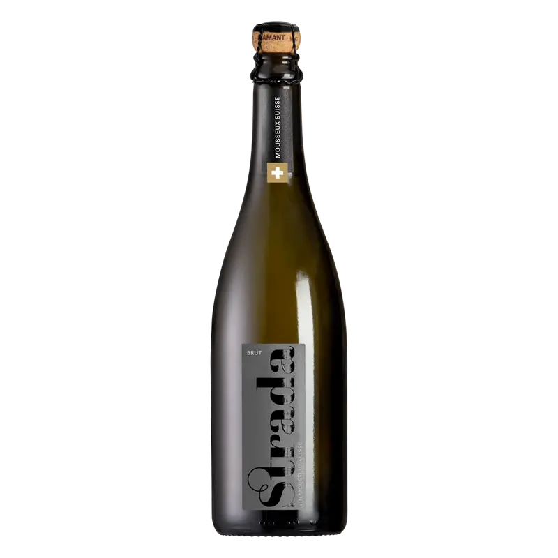 Strada Mousseux Brut - Le Vin Mousseux Suisse, AOC Schaffhausen, Rimuss & Strada