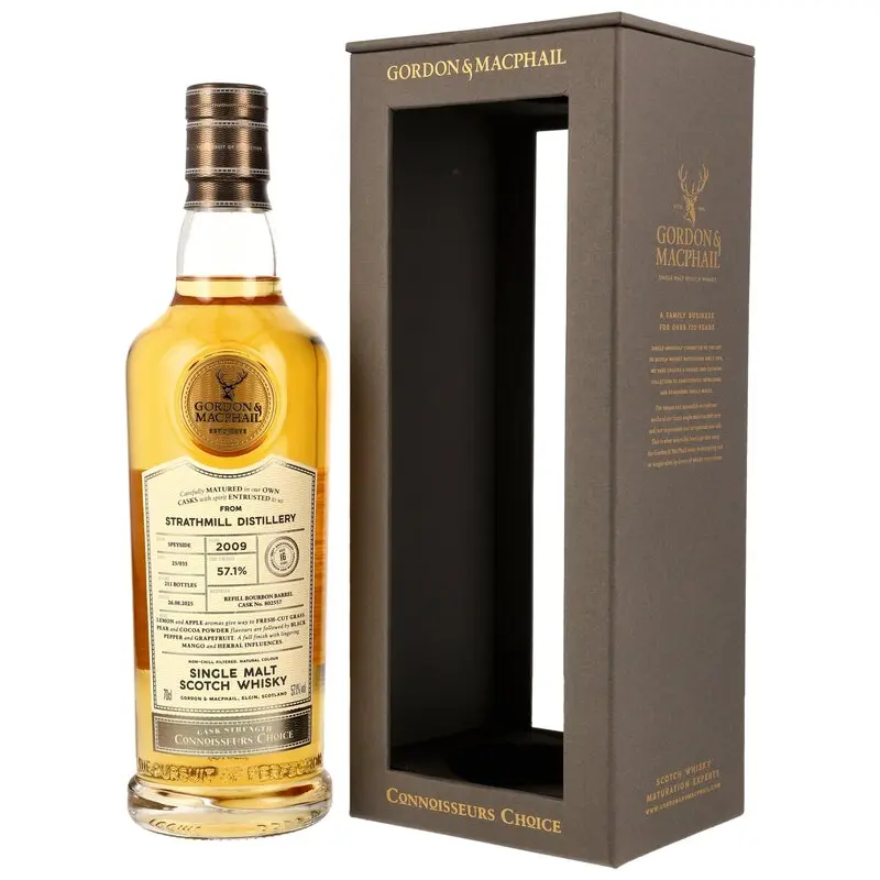 Strathmill 2009/2025 - 16 y.o. - Refill Bourbon Barrel #802557 - G&M CC CS