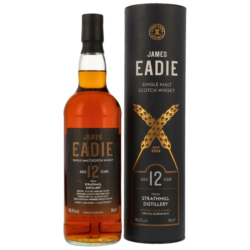 Strathmill 2011/2024 - 12 y.o. First Fill Oloroso #367496 - James Eadie