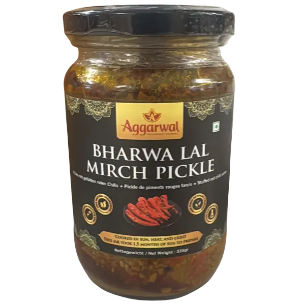 Stuffed Red Chilli Pickle - 325 g