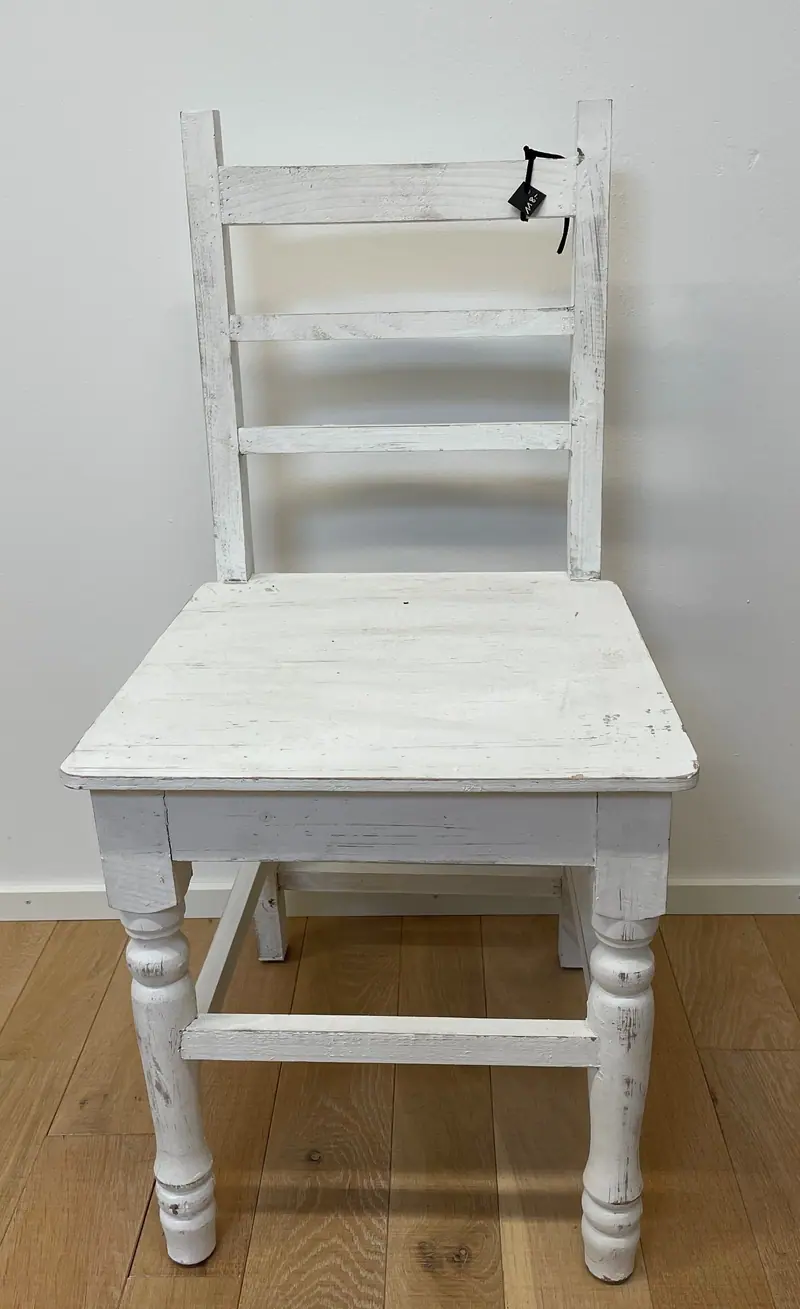Stuhl weiss 40x43x85 cm