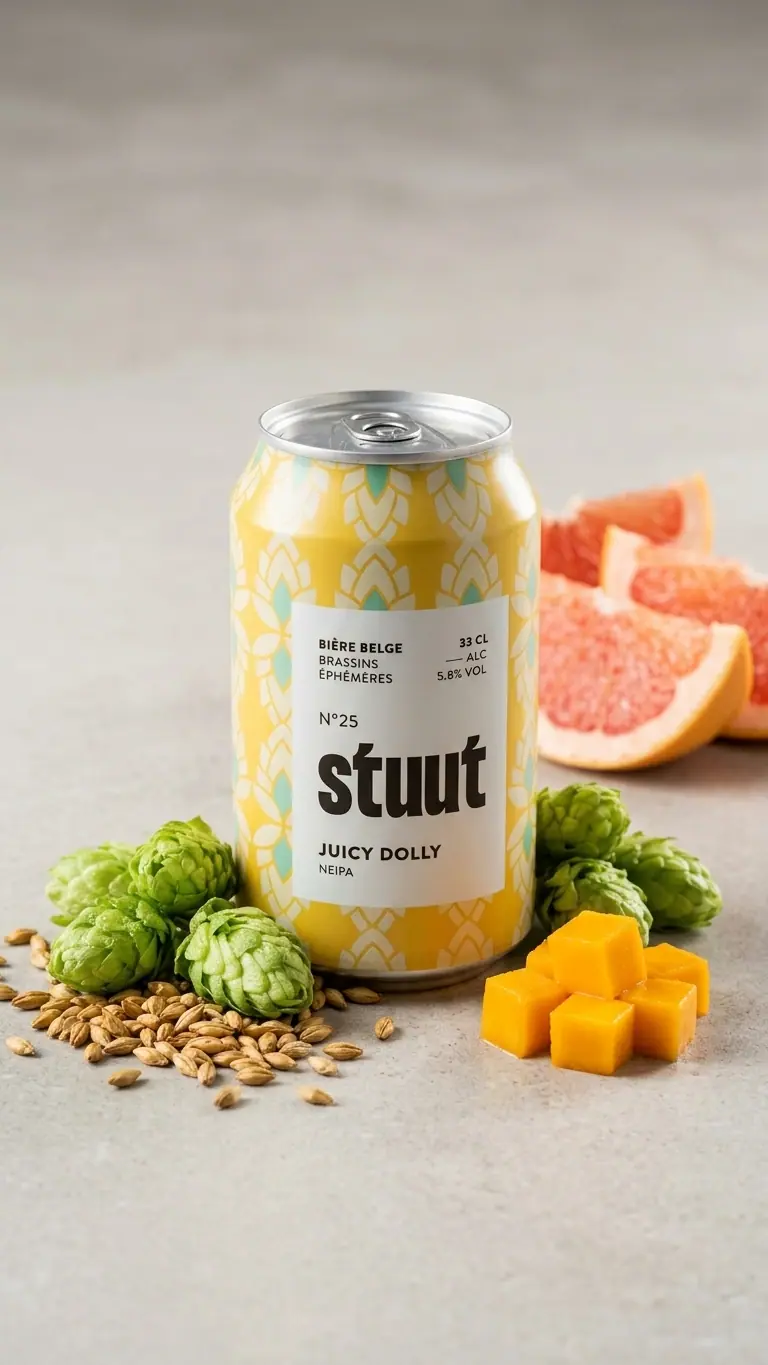 Stuut Juicy Dolly NEIPA 33cl – Brasserie Caulier