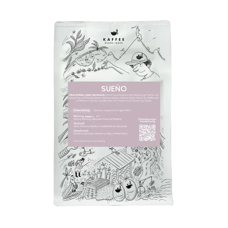 Sueño, Decaf Espresso aus Mexiko