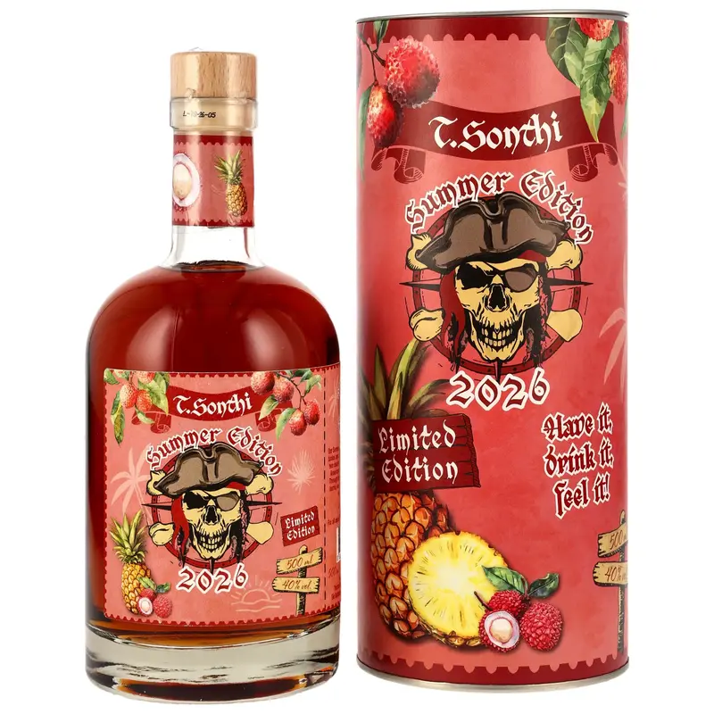 Summer Edition 2026 (Jamaica&Barbados) 10 y.o. Rum - T.Sonthi