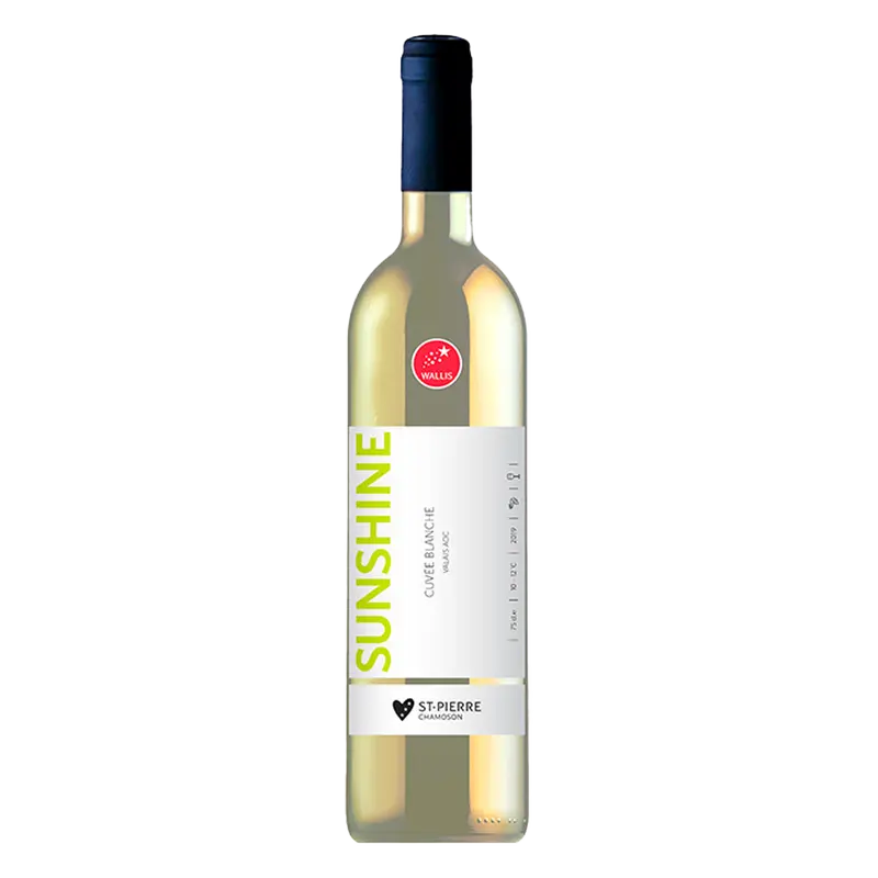 SUNSHINE Cuvée Blanche Valais AOC, Cave St-Pierre