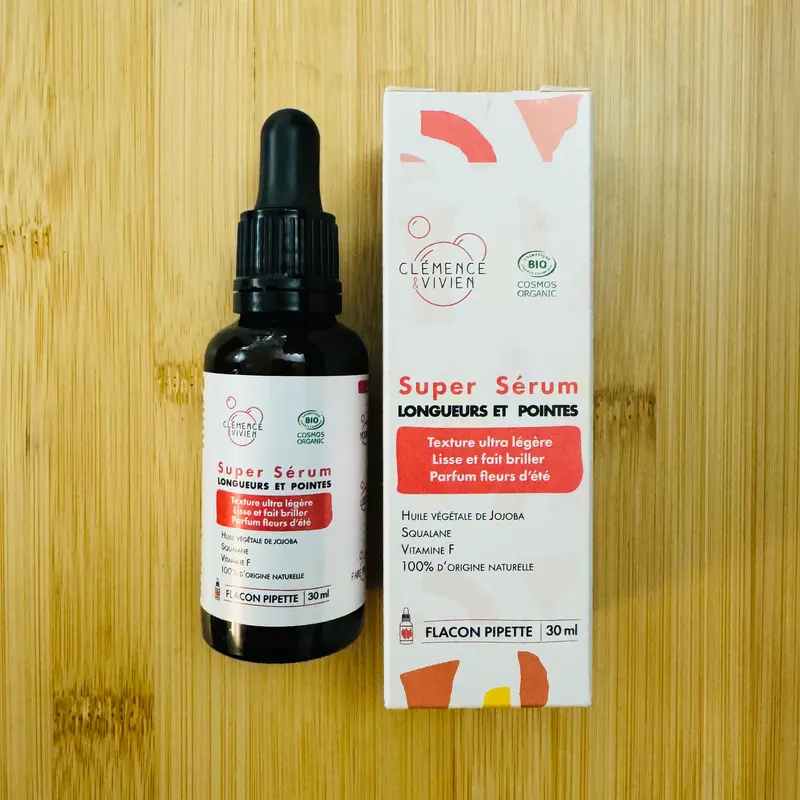 Super sérum BIO longueurs et pointes