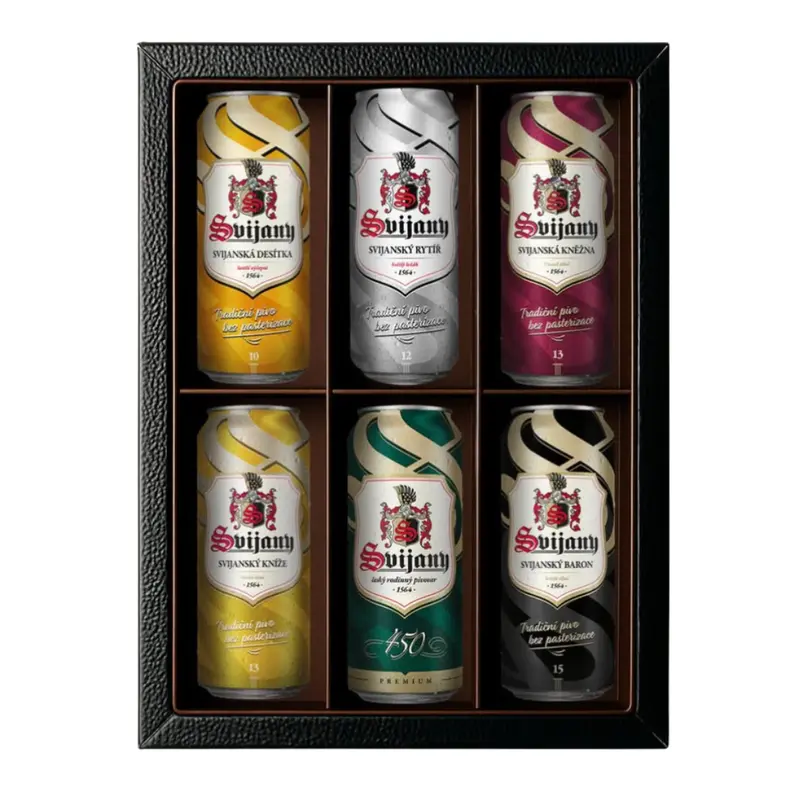 Svijany 6er-Degustationset
