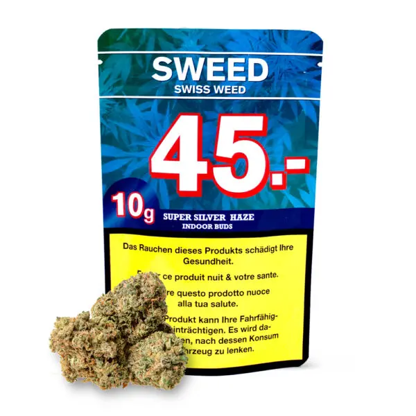 Sweed | Super Silver Haze | 10g Indoor CBD