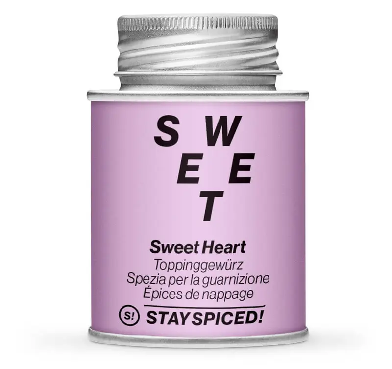 Sweet Heart, Toppinggewürz