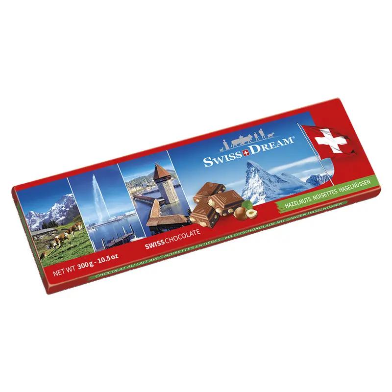 SwissDream Tablette Lait-Noisettes 300g