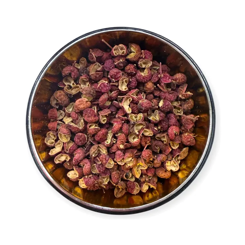 Szechuan-Pfefferkörner rotbraun, 20 g