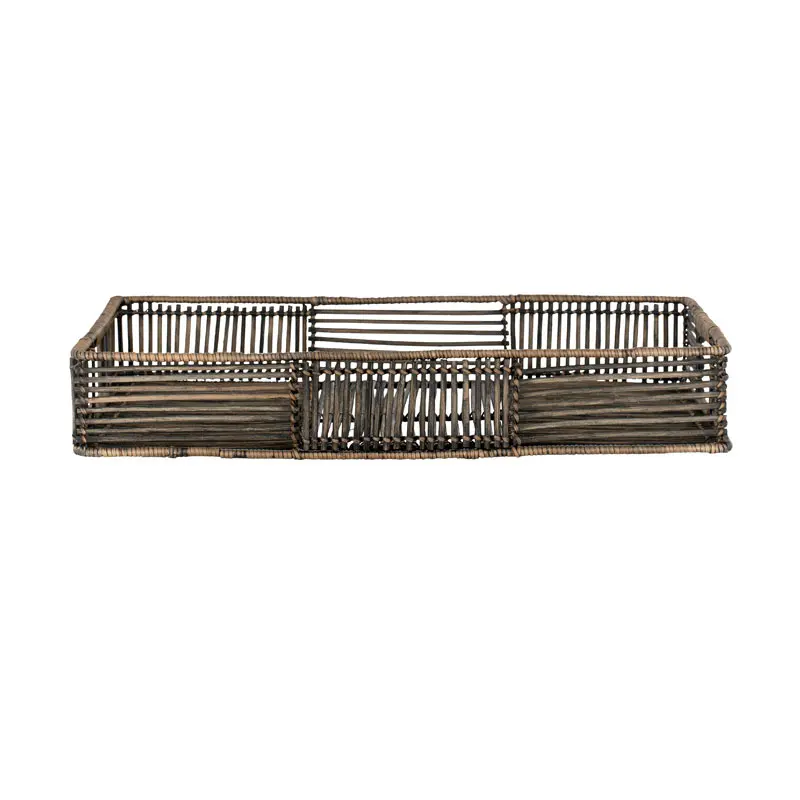 Tablett braun Bambus 51x36x8cm