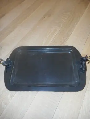 Tablett Hirsch 43x28x9cm