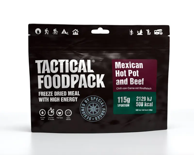 TACTICAL FOODPACK "Mexican Hot Pot and Beef"