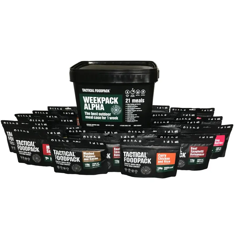 TACTICAL FOODPACK "WeekPack Alpha"