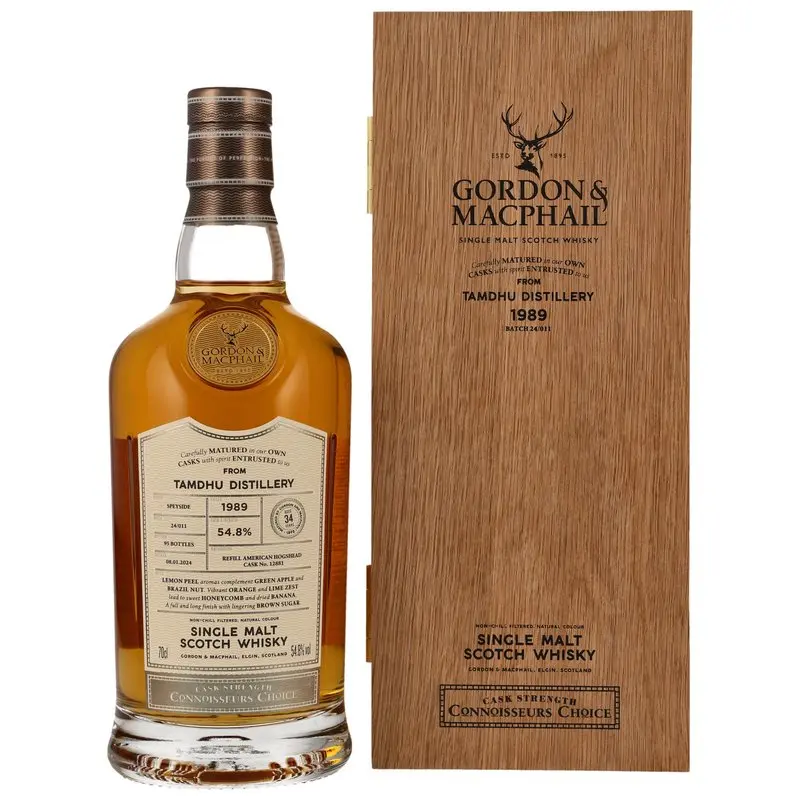 Tamdhu 1989/2024 G&M CC CS #12881