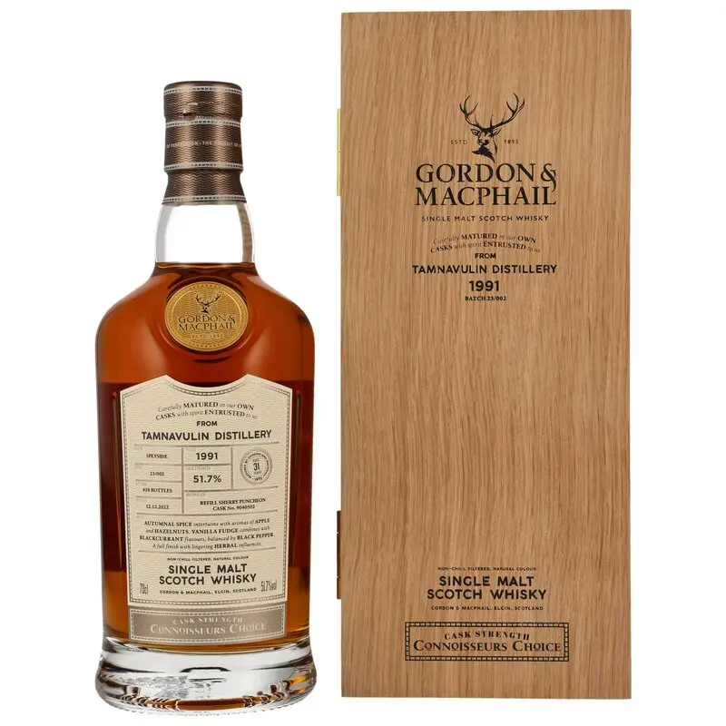 Tamnavulin 1991/2022 - 31 y.o. - G&M CC UPPER