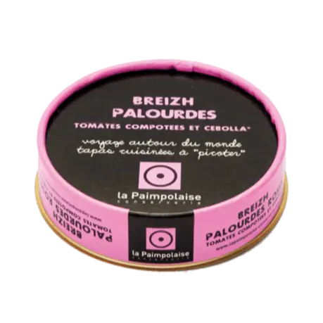 Tapas de Breizh palourdes, tomates compotées et oignon