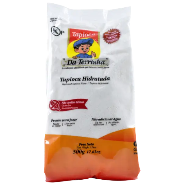 Tapioca Hidratada Da Terrinha - 500 g