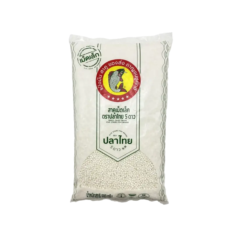 Tapioka Perlen klein FIVE STAR FISH 20x500g