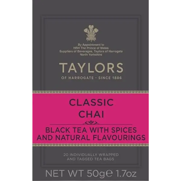 Taylors Classic Chai - 50 g (20 Bags)