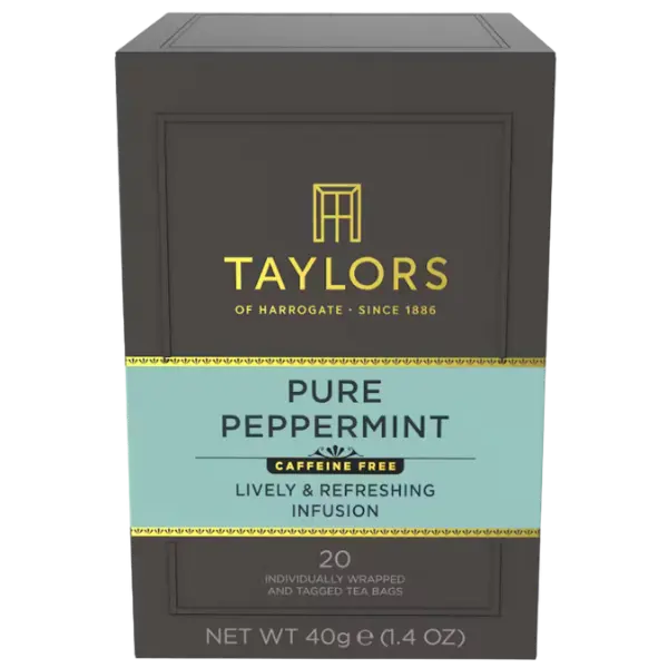 Taylors Harrogate Pure Peppermint Tea – 40 g (20 Bags)