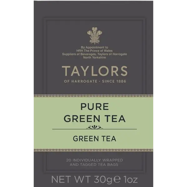 Taylors Pure Green Tea – 30 g (20 Bags)