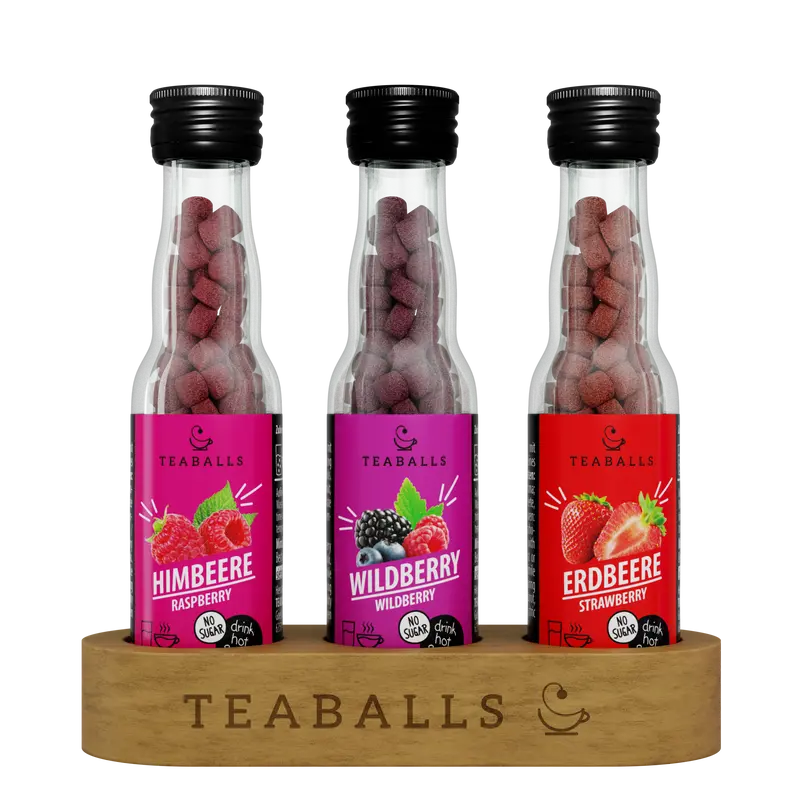 TEABALLS 3er Set BEEREN MIX