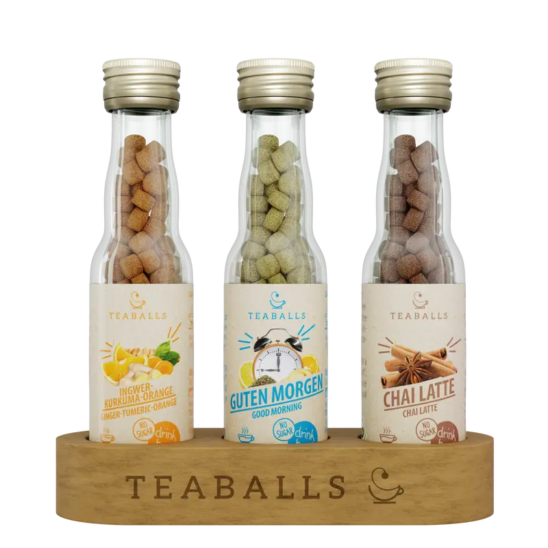 TEABALLS Bio 3er Set FEEL GOOD