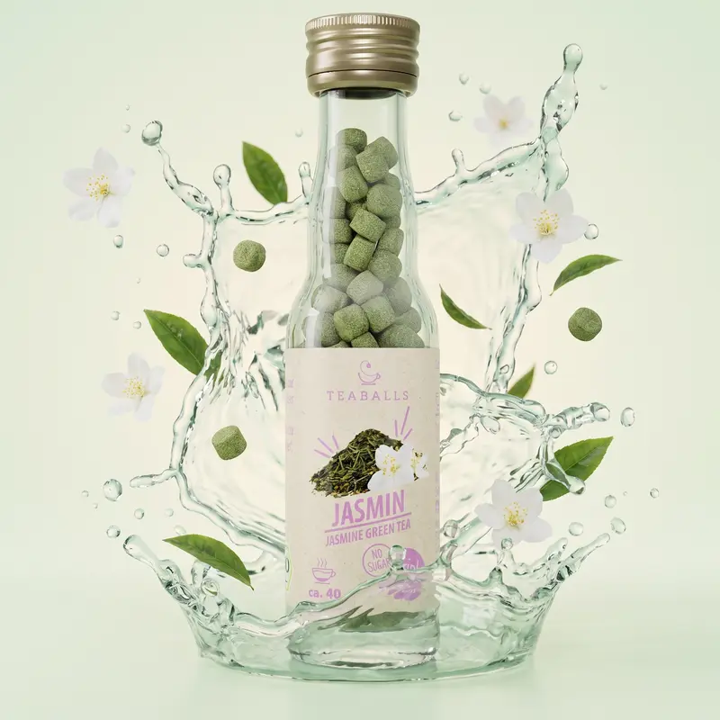 TEABALLS Bio Jasmin Grüner Tee