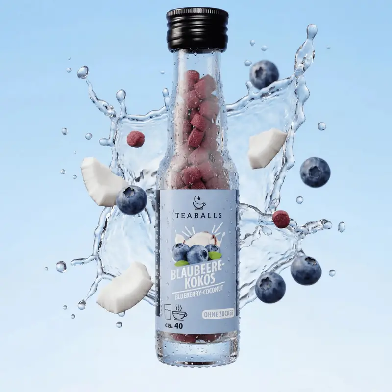 TEABALLS - Blueberry & Coconut