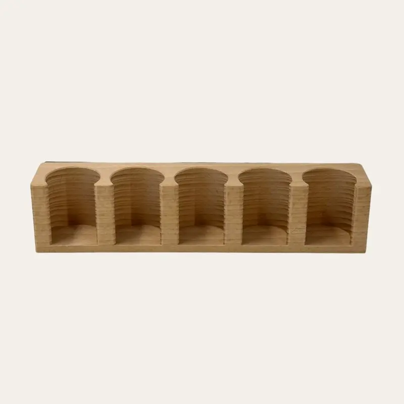 TEABALLS Holz MagStand — 5er Aufsteller