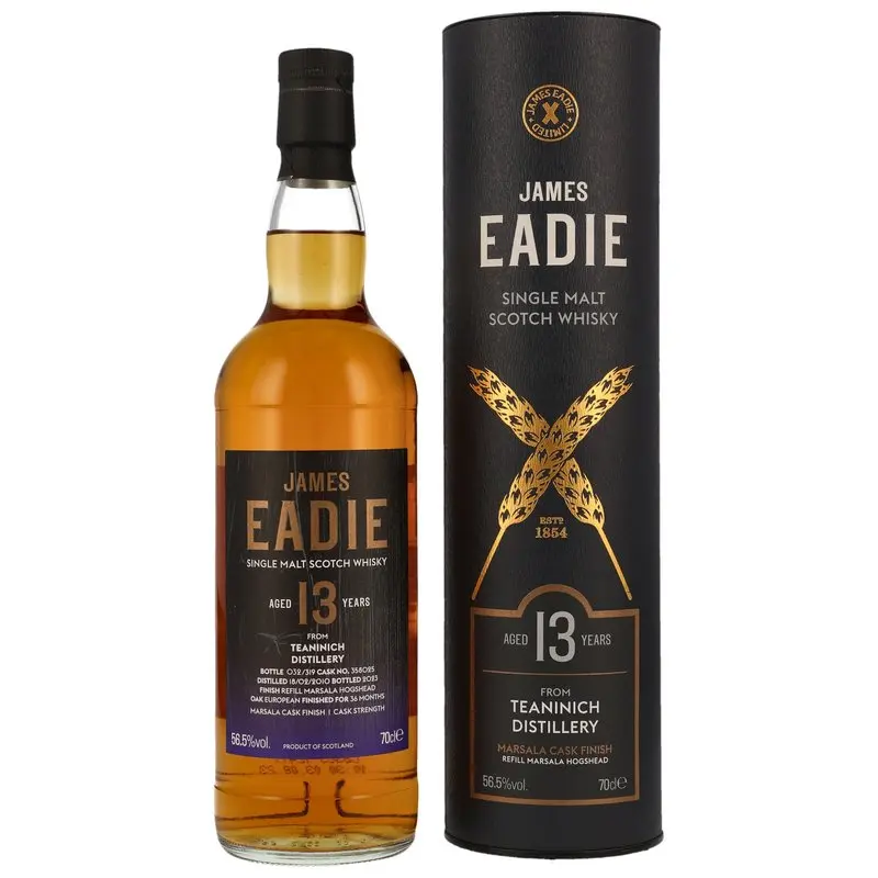 Teaninich 2010/2023 - 13 y.o. Refill Marsala Hogshead #358025 - James Eadie