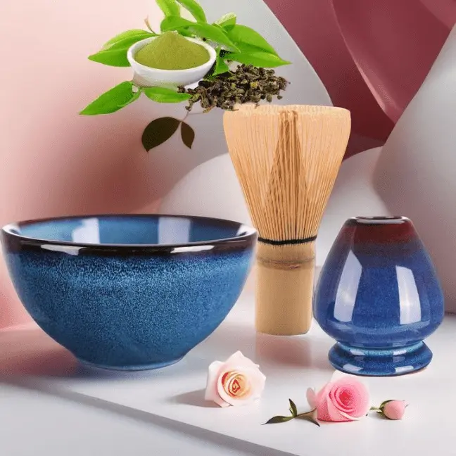 Tee Set - Daijn inkl.Besen Matcha tolle Geschenkidee