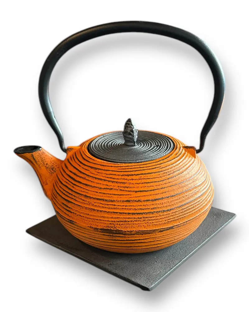 Teekanne Mo Yo 1.2l orange-grau