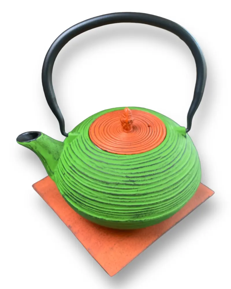 Teekanne Mo Yo grün-orange